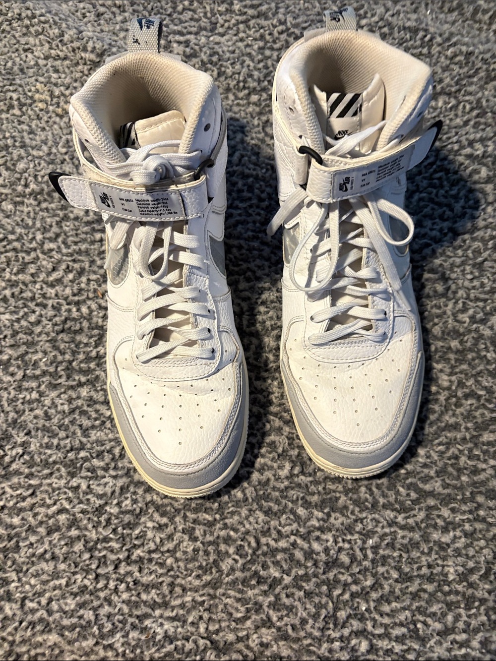 Nike Men’s Air Force 1 High Tops Under ConstructionSneakers in Great Condition!